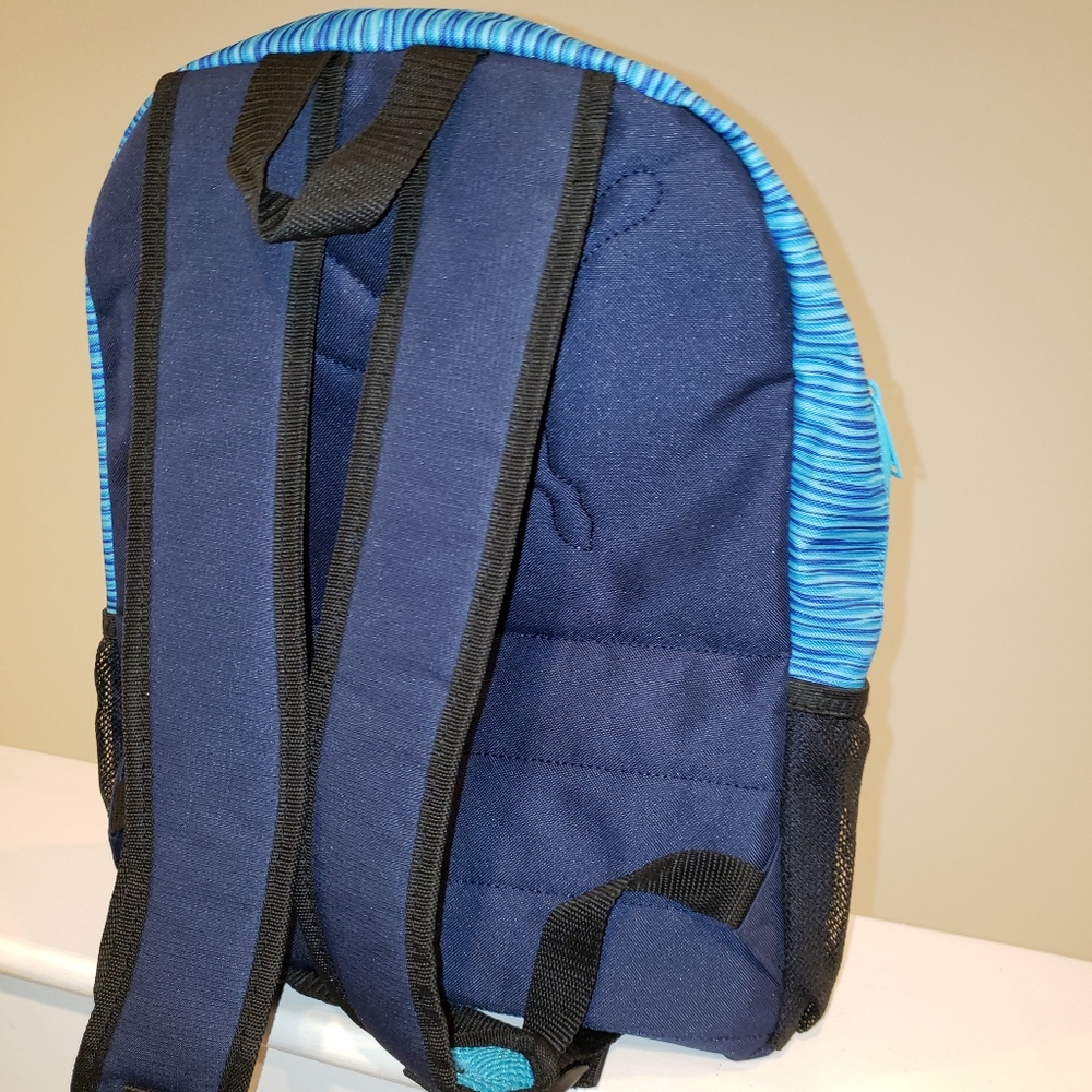 Used Puma blue two toned backpack - Picture 5 of 8